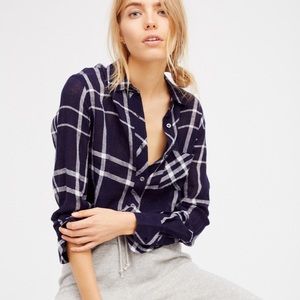 Free People That’s A Wrap Button Down